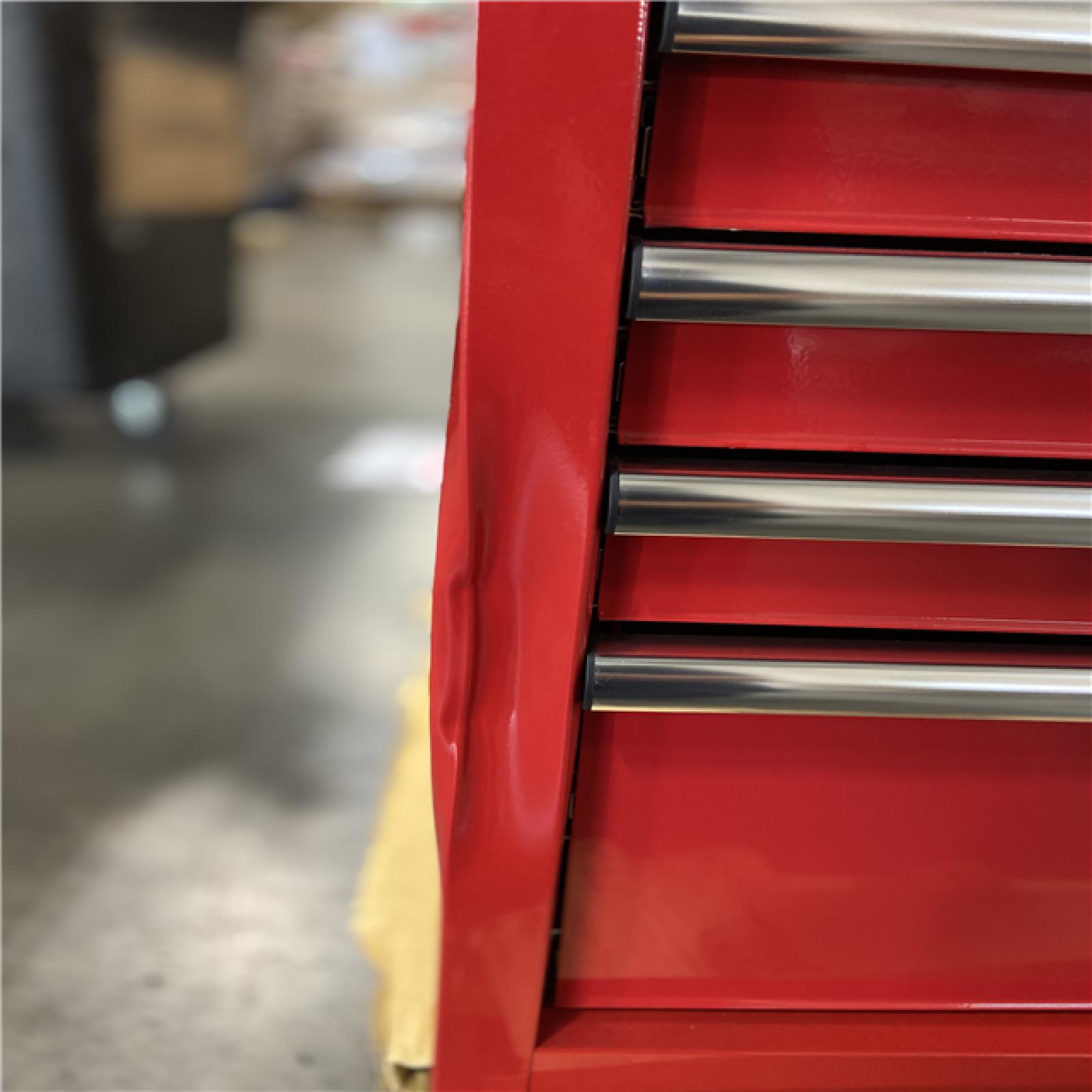 DALLAS LOCATION - Husky Modular Tool Storage 52 in. W x 20 in. D Standard Duty Red Mobile Workbench Cabinet
