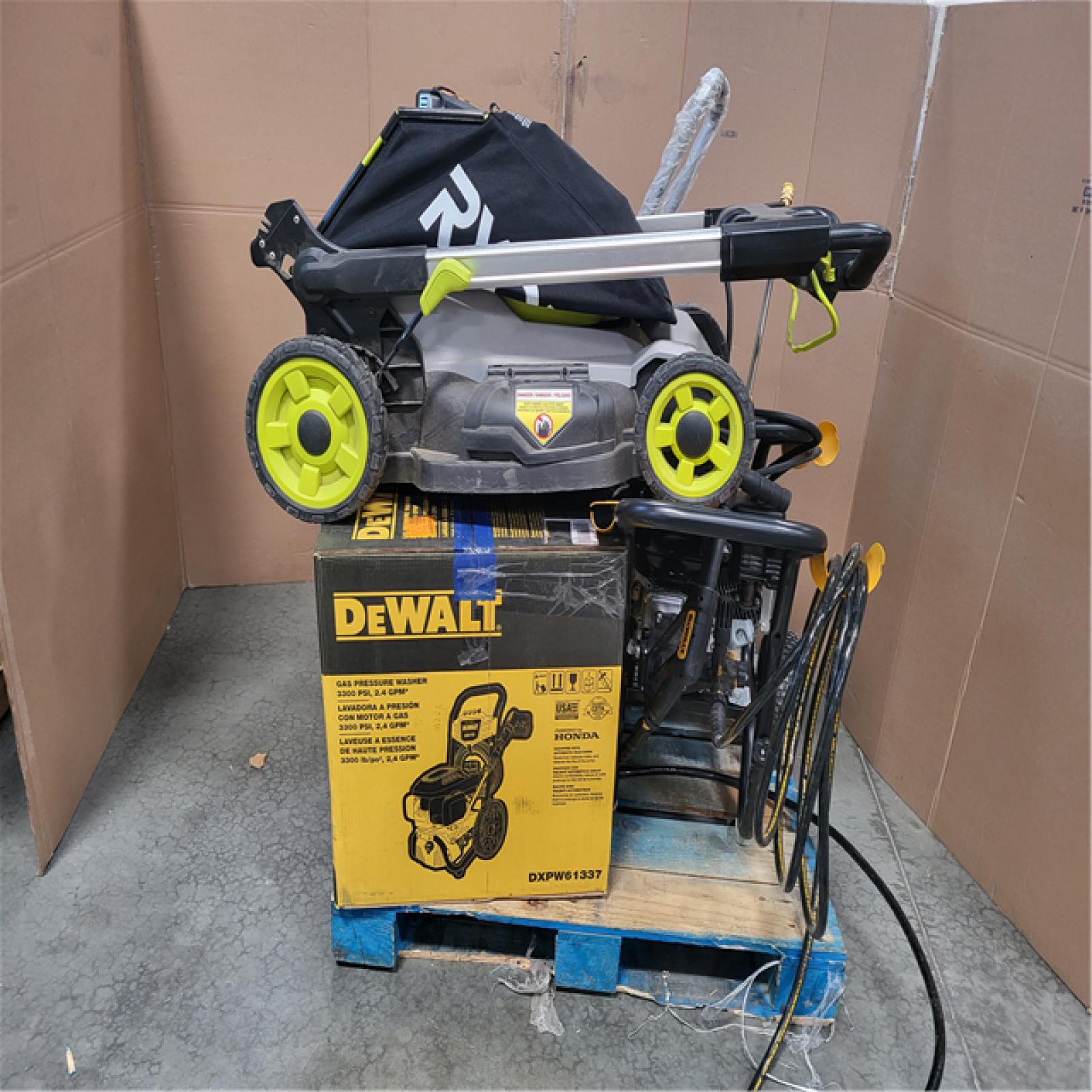 CALIFORNIA AS-IS OUTDOOR POWER EQUIPMENT