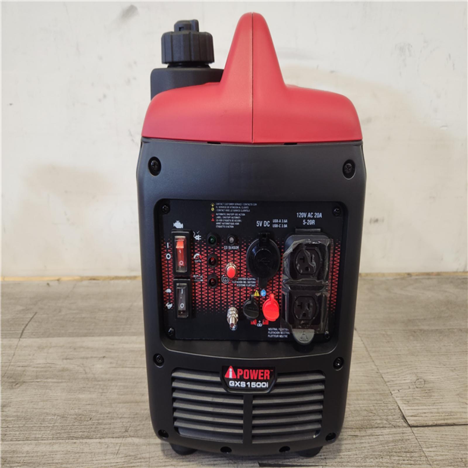 Phoenix NEW A-iPower 1500-Watt Recoil Start Gasoline Powered Ultra-Light Inverter Generator with 60cc OHV Engine and CO Sensor Shutdown