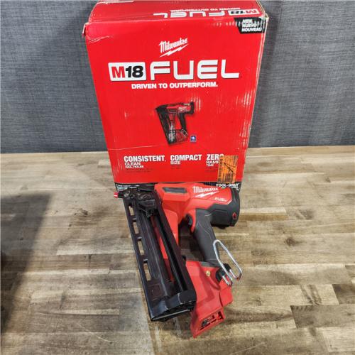 HOUSTON LOCATION - AS-IS Milwaukee 2841-20 18V Cordless Gen II 16 Gauge Angled Finish Nailer (Tool Only)