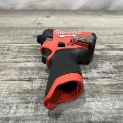 AS-IS Milwaukee FUEL 12-Volt Lithium-Ion Brushless Cordless Hammer Drill and Impact Driver Combo Kit