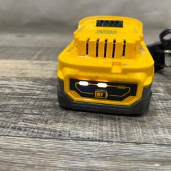AS-IS DEWALT 20V MAX XR POWERSTACK Lithium-Ion Battery Starter Kit with 1.7Ah Battery and Charger