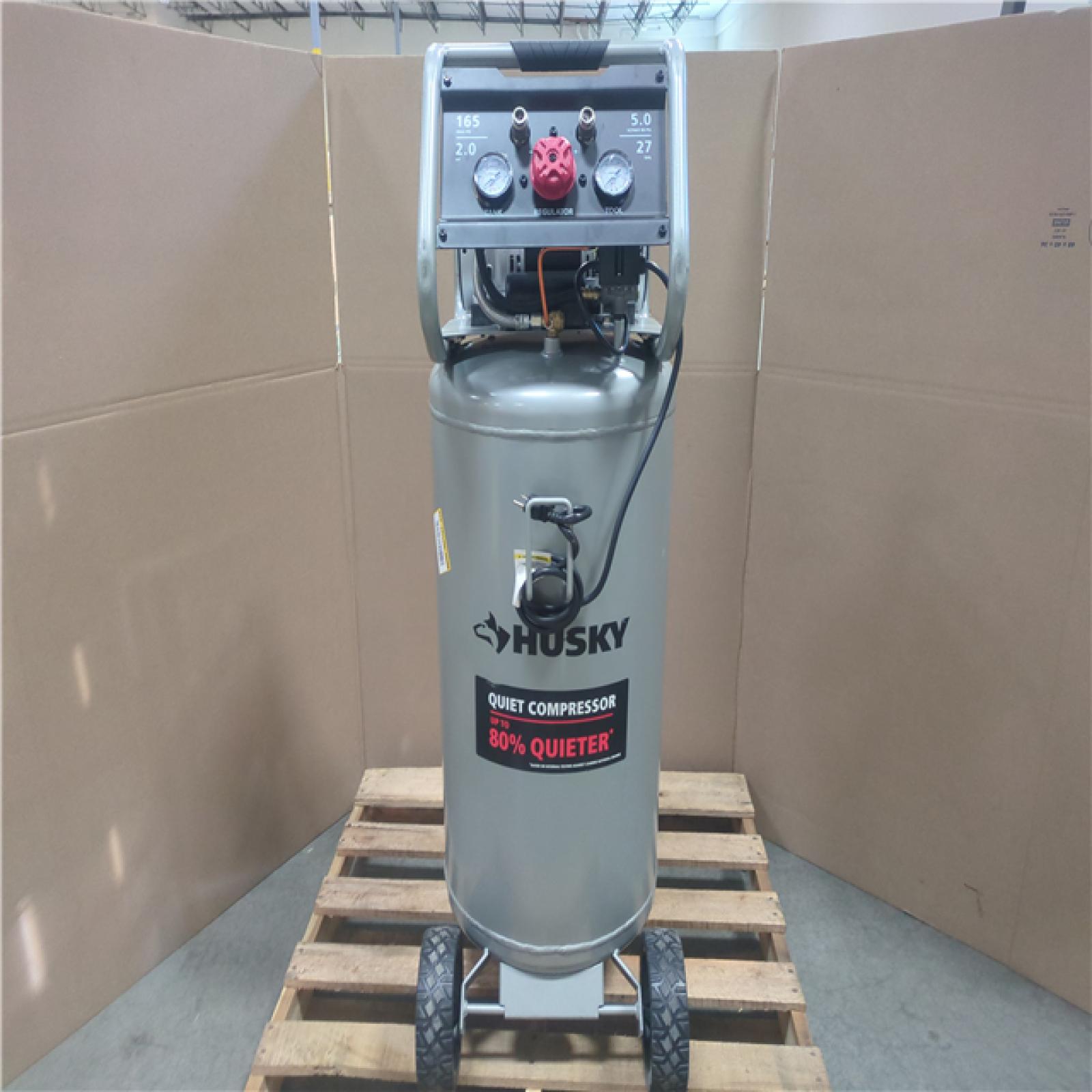 CALIFORNIA AS-IS HUSKY 27G Air Compressor