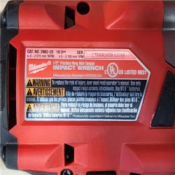 HOUSTON LOCATION - AS-IS Milwaukee FUEL Gen-2 18V Lithium-Ion Brushless Cordless Mid Torque 1/2 in. Impact Wrench w/Friction Ring (Tool-Only)