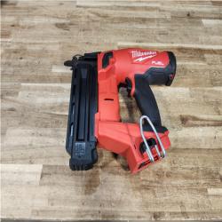 Houston Location AS-IS Milwaukee FUEL 18-Volt Lithium-Ion Brushless Cordless Gen II 18-Gauge Brad Nailer (Tool-Only)