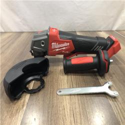 AS-IS Milwaukee FUEL 18V Lithium-Ion Brushless Cordless 4-1/2 in./5 in. Grinder with Variable Speed & Paddle Switch (Tool-Only)