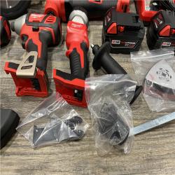 AS-IS Milwaukee 18-Volt Lithium-Ion Cordless (6-Tool) Combo Kit