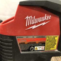AS-IS Milwaukee 12-Volt Lithium-Ion Cordless Green 125 ft. Cross Line and Plumb Points Laser Level (Tool-Only)