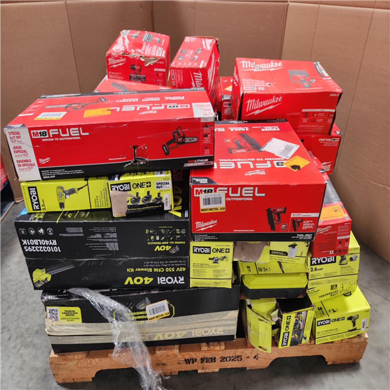 CALIFORNIA AS-IS TOOL PALLET