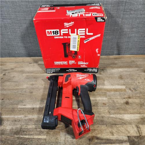 HOUSTON LOCATION - AS-IS MILWAUKEE FUEL 18V Cordless 18-Gauge 1/4 in. Narrow Crown Stapler (Tool-Only)