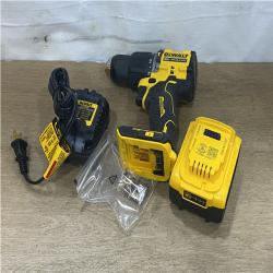 AS-IS DEWALT Atomic 20V Lithium-Ion Cordless Compact 1/2 in. Drill/Driver Kit