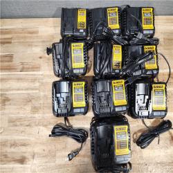 HOUSTON LOCATION - AS - IS DEWALT BATTERY CHARGER PACK QTY - 10