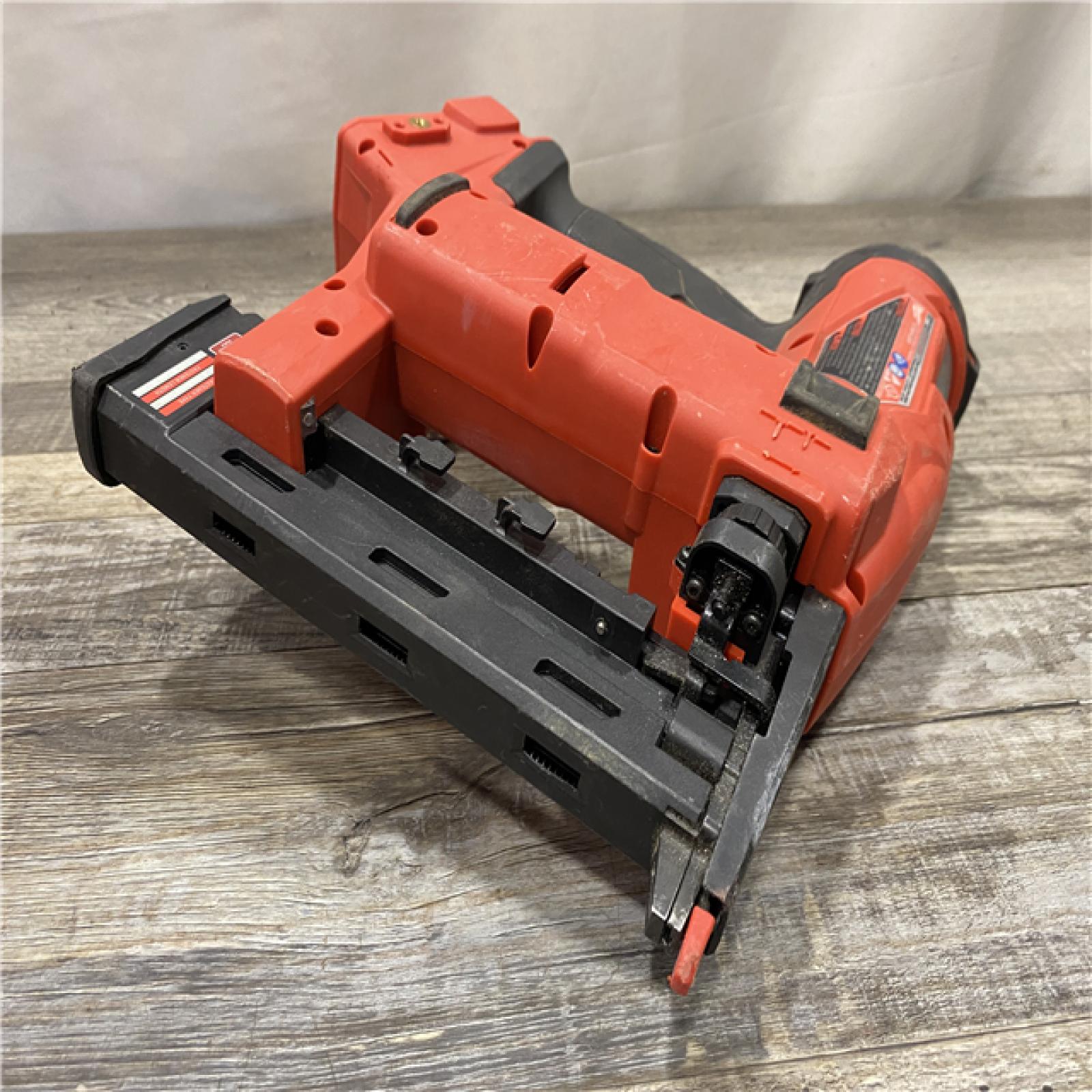 AS-IS Milwaukee FUEL 18-Volt Lithium-Ion Brushless Cordless 18-Gauge 1/4 in. Narrow Crown Stapler (Tool-Only)