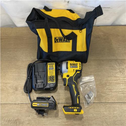 AS-IS DEWALT ATOMIC 20V MAX 1/4 in. Brushless Impact Driver Kit