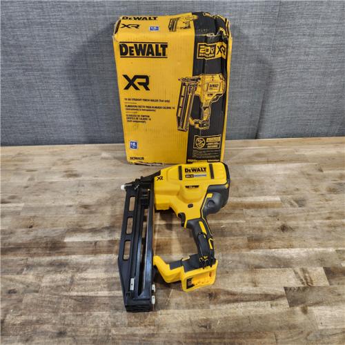 HOUSTON LOCATION - AS-IS DEWALT 20V MAX XR 16-Gauge Lithium-Ion Cordless Finish Nailer (Tool Only)