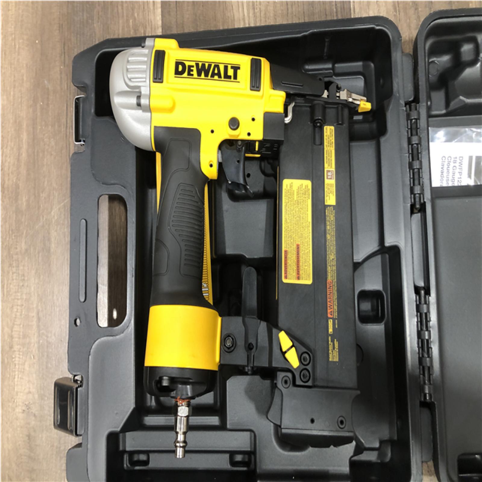 AS-IS DEWALT 18-Gauge Pneumatic Brad Nailer