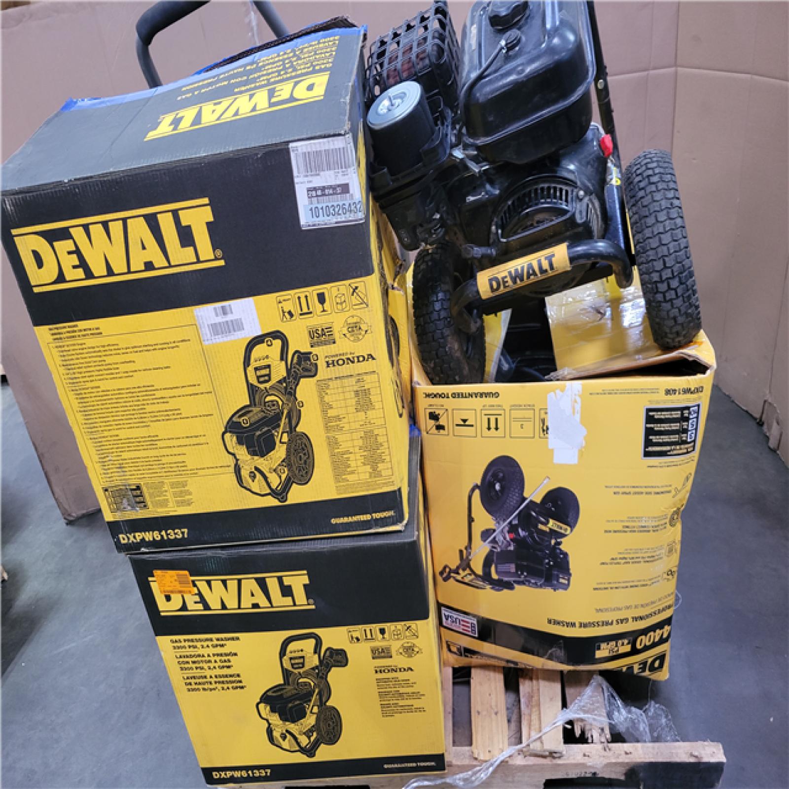 CALIFORNIA AS-IS OUTDOOR POWER EQUIPMENT