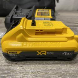 AS-IS DEWALT 20V MAX XR Lithium-Ion Brushless Cordless 3-Speed High Torque 1/4 in. Impact Driver Kit