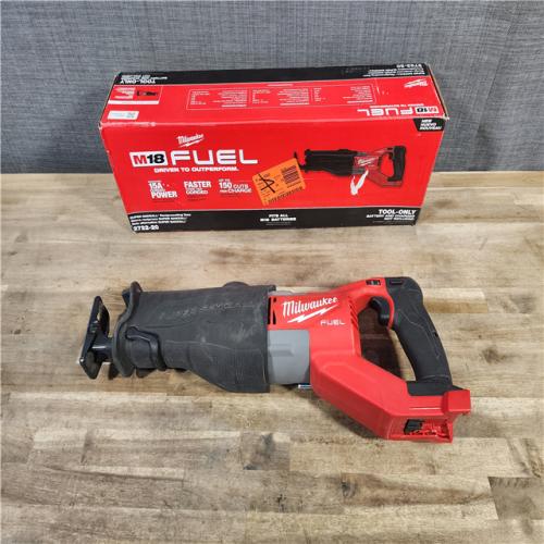 HOUSTON LOCATION - AS-IS Milwaukee M18 Fuel 18V Brushless Super Sawzall Reciprocating Saw 2722-20 (Bare Tool)