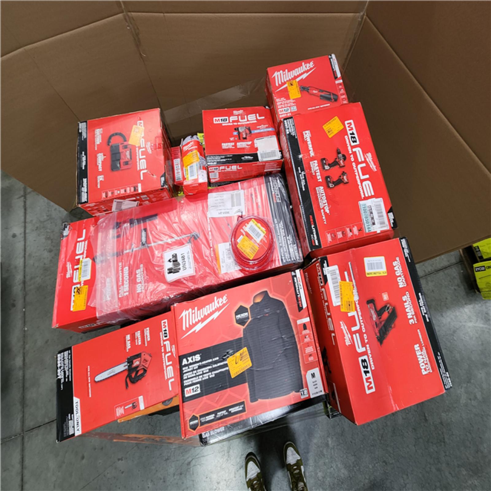 CALIFORNIA  AS-IS TOOL PALLET