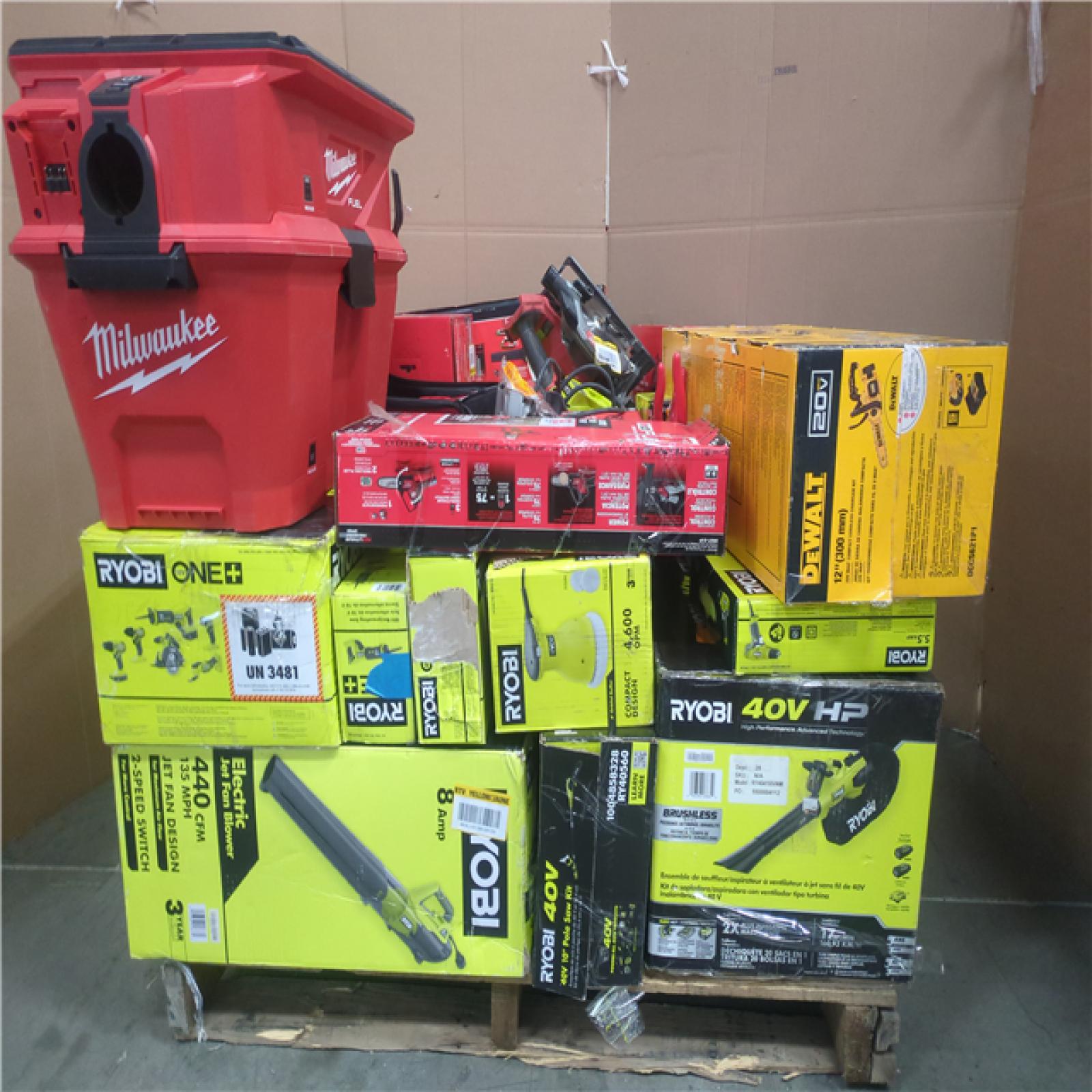 CALIFORNIA AS-IS TOOL PALLET