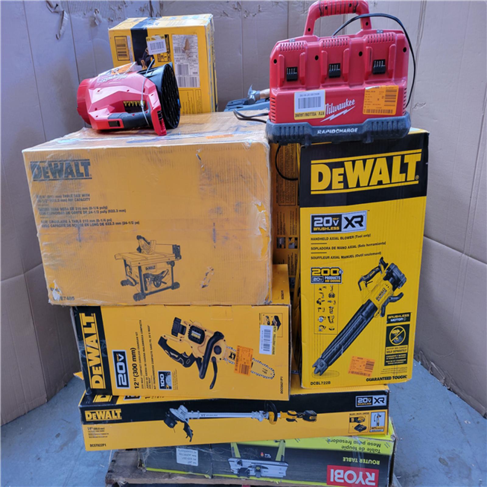 CALIFORNIA AS-IS TOOL PALLET