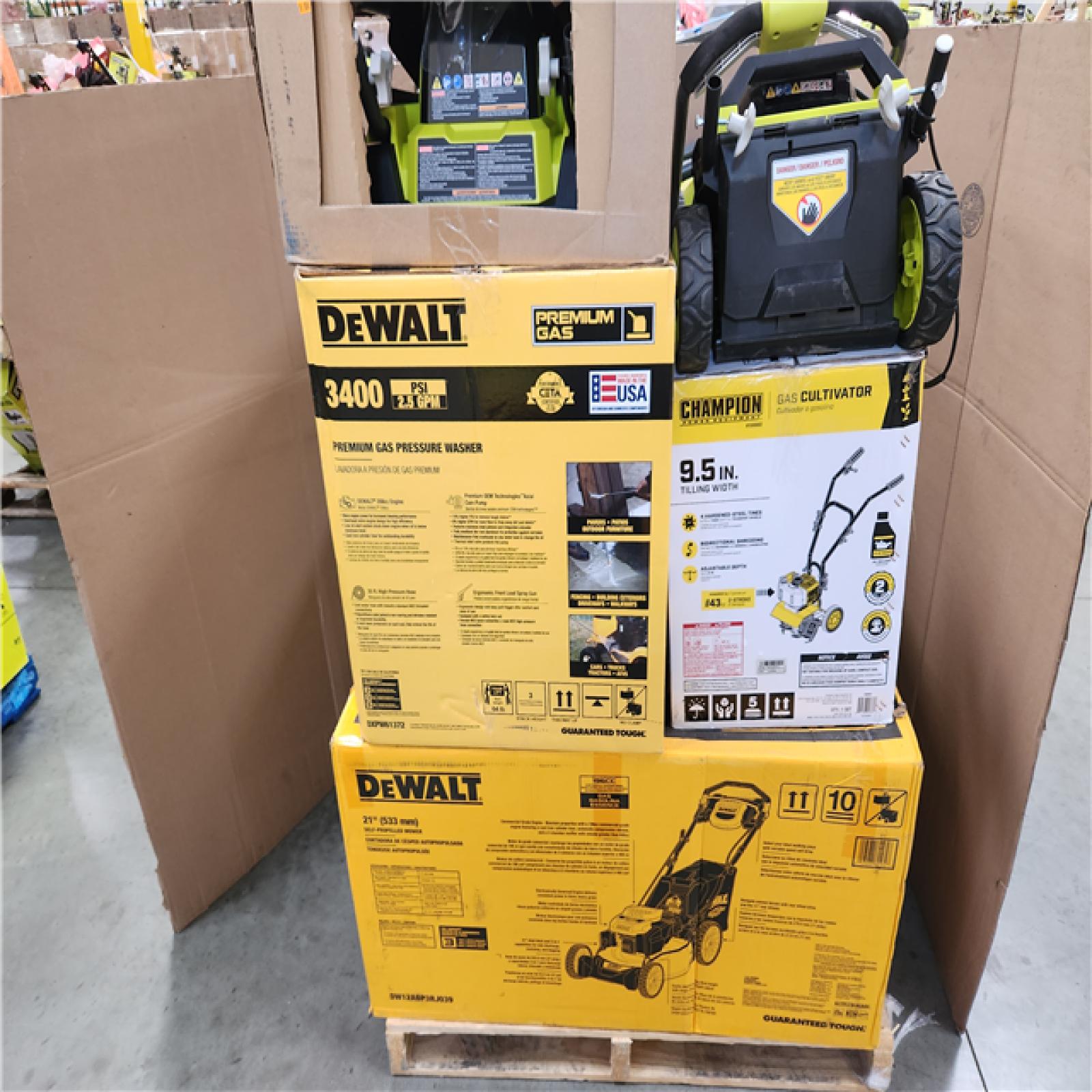 CALIFORNIA AS-IS OUTDOOR POWER EQUIPMENT