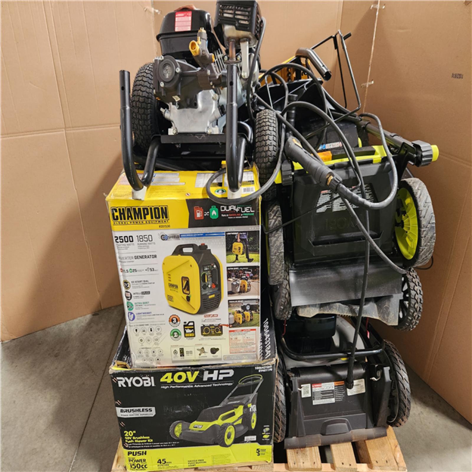CALIFORNIA AS-IS OUT DOOR POWER EQUIPMENT