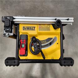 AS-IS DEWALT 15 Amp Corded 8-1/4 in. Compact Portable Jobsite Table Saw