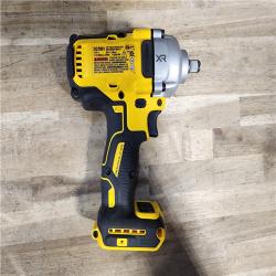 HOUSTON LOCATION - AS-IS DeWalt 20V MAX 1/2 in. Cordless Brushless Mid-Range Impact Wrench W/ BATTERY & CHARGER