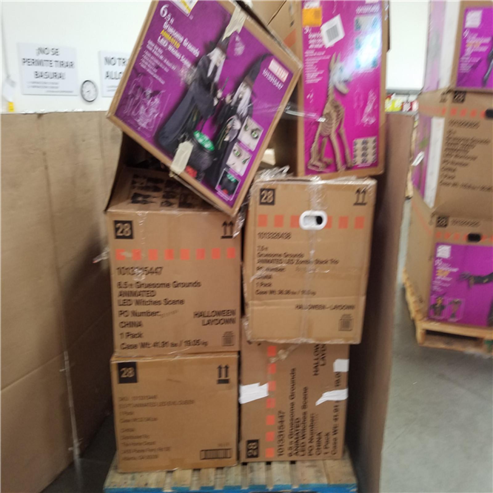California AS-IS Holiday Pallet