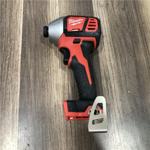 AS-IS Milwaukee M18 18V Lithium-Ion Cordless 1/4 in. Hex Impact Driver (Tool-Only)