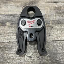 AS-IS Milwaukee 1 in. PEX Crimp Jaw for M12 FORCE LOGIC Press Tool