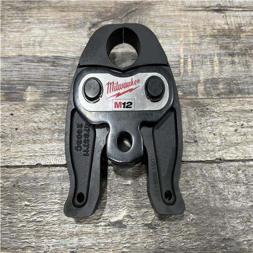 AS-IS Milwaukee 1 in. PEX Crimp Jaw for M12 FORCE LOGIC Press Tool