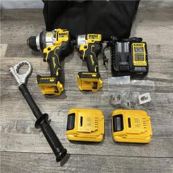 LIKE NEW - DEWALT 20V MAX Lithium-Ion Cordless 2-Tool Combo Kit