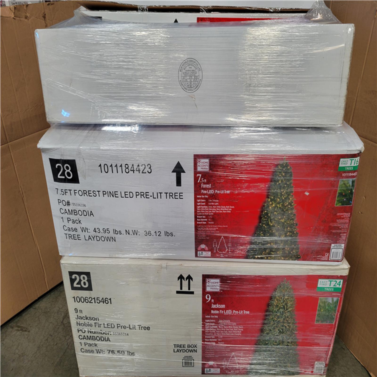 California AS-IS Holiday Pallet