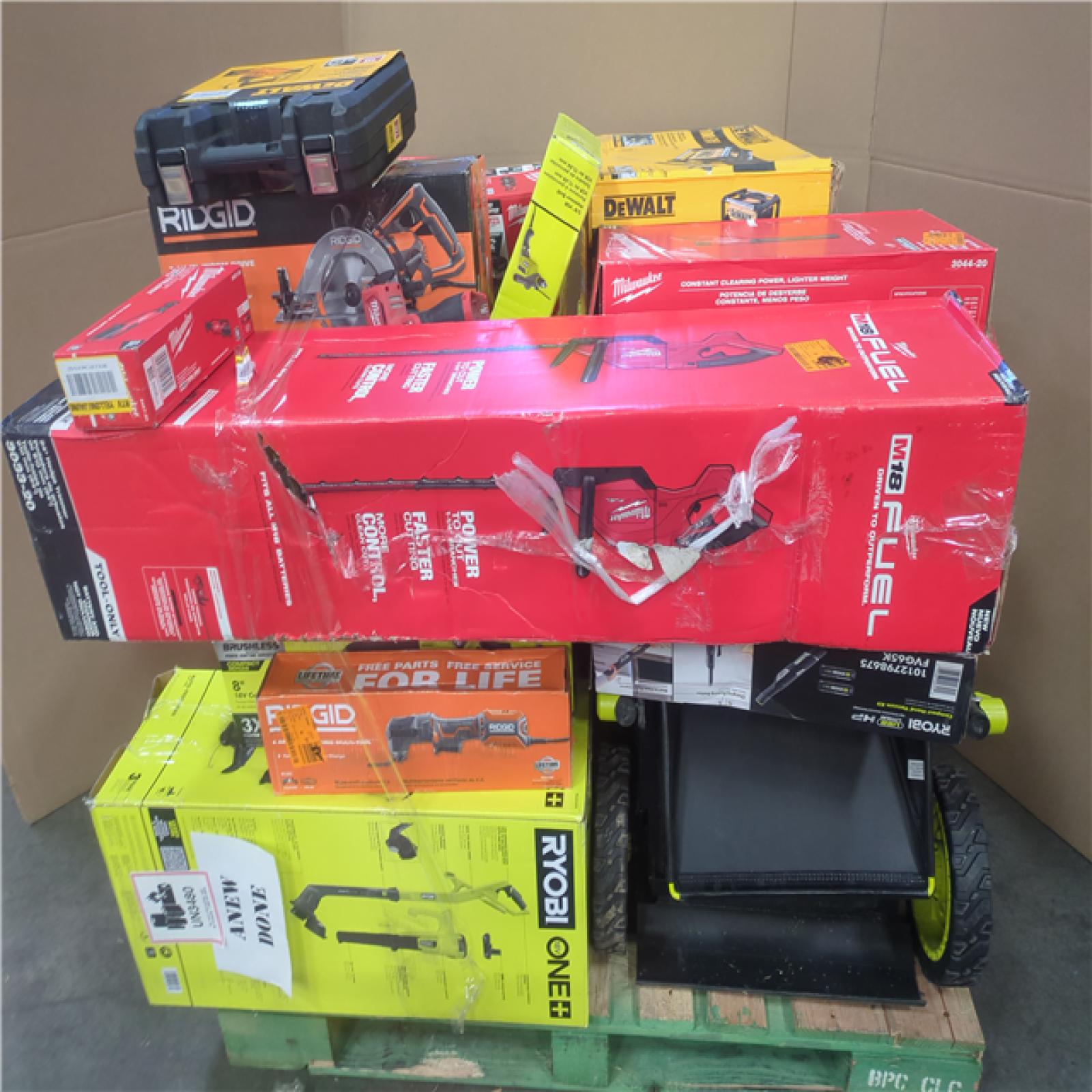 CALIFORNIA AS-IS TOOL PALLET