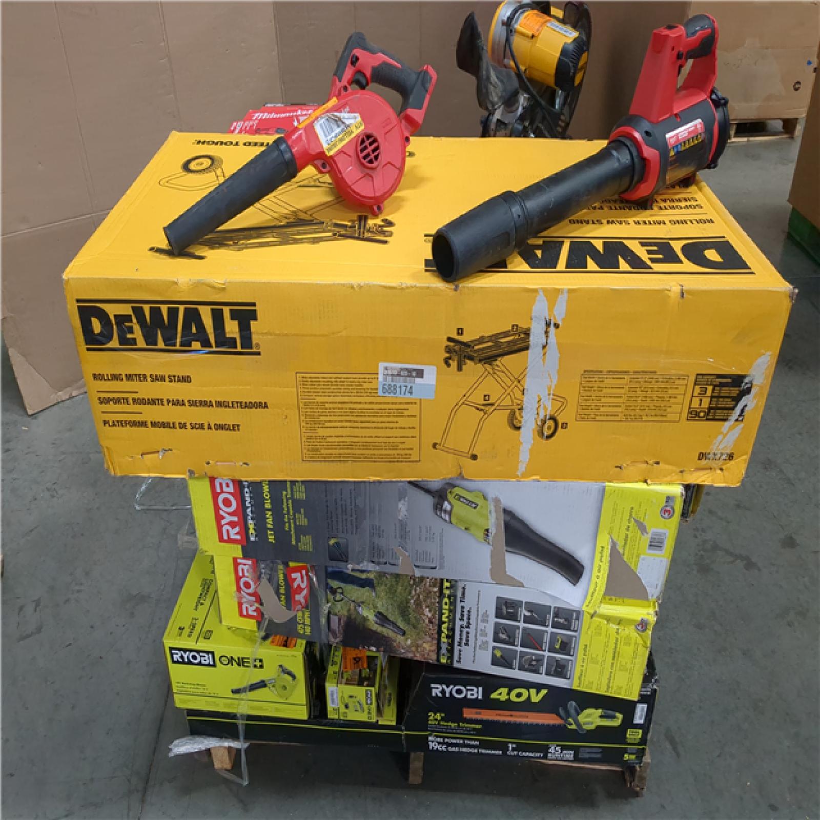 CALIFORNIA AS-IS TOOL PALLET