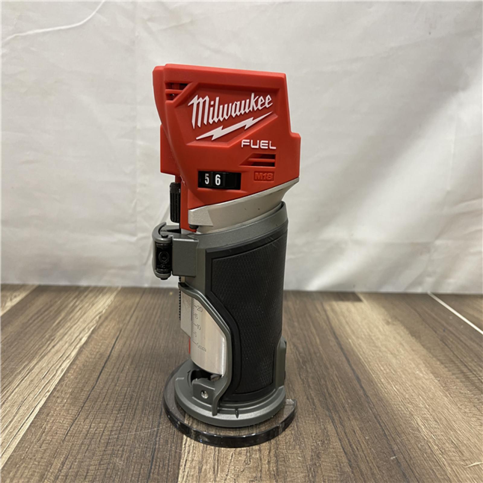 AS-IS Milwaukee M18 FUEL 18V Lithium-Ion Brushless Cordless Compact Router (Tool-Only)