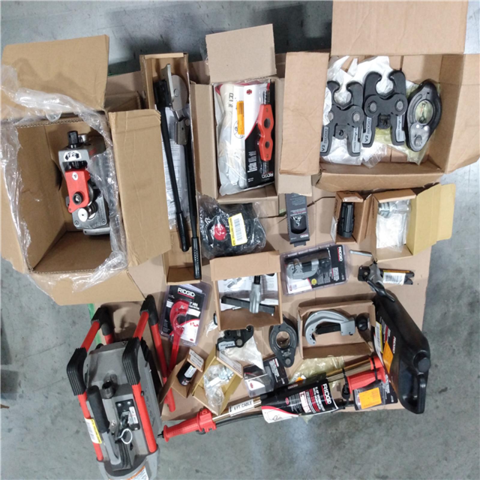 CALIFORNIA AS-IS RIDGID TOOL PALLET