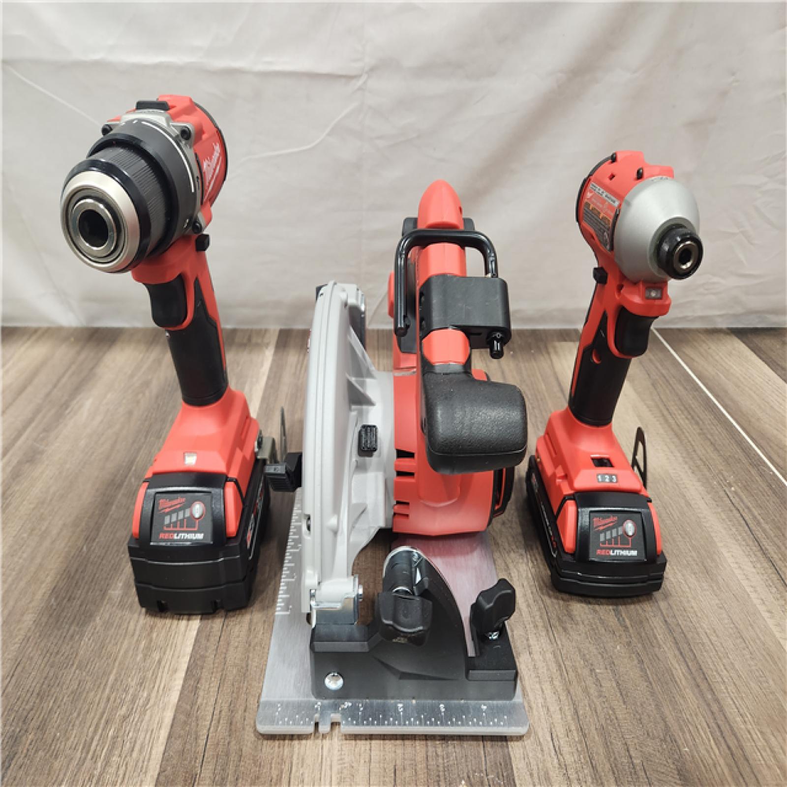 AS-IS- Milwaukee M18 4-Tool Combo Kit