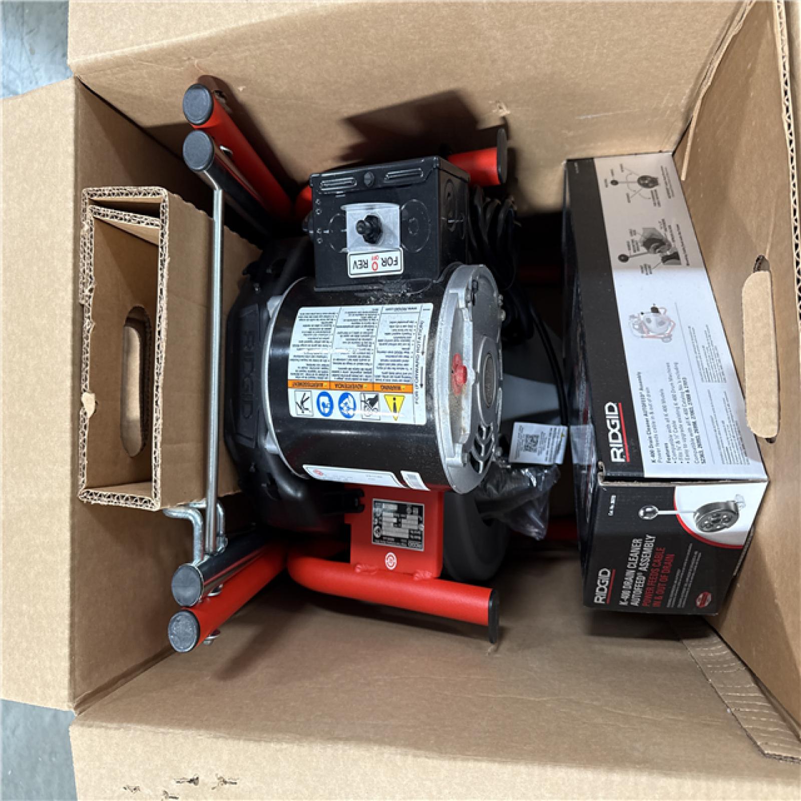 California NEW Ridgid K-400 Powered Drain Cleaner