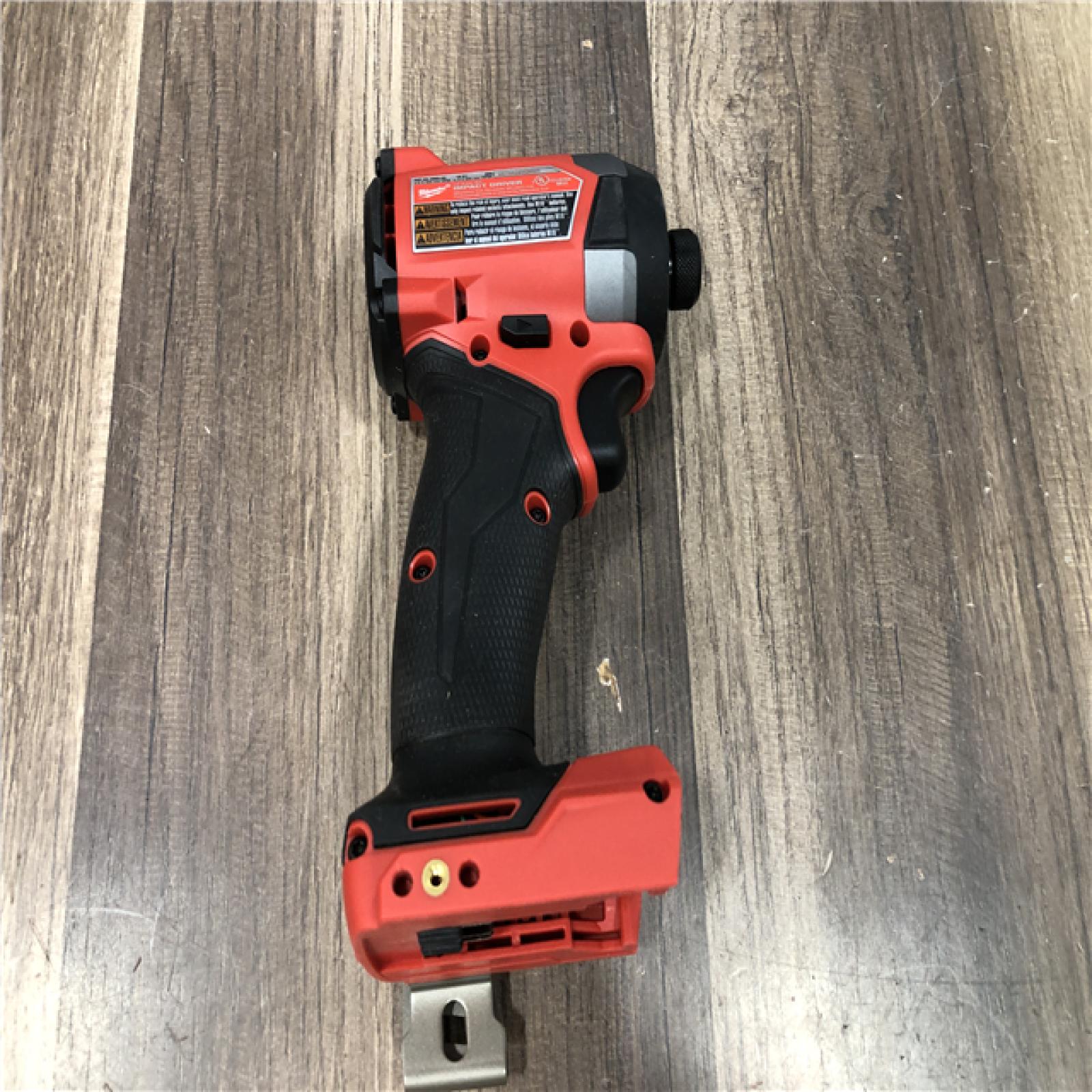 AS-IS Milwaukee FUEL 18V Lithium-Ion Brushless Cordless 1/4 in. Hex Impact Driver (Tool-Only)