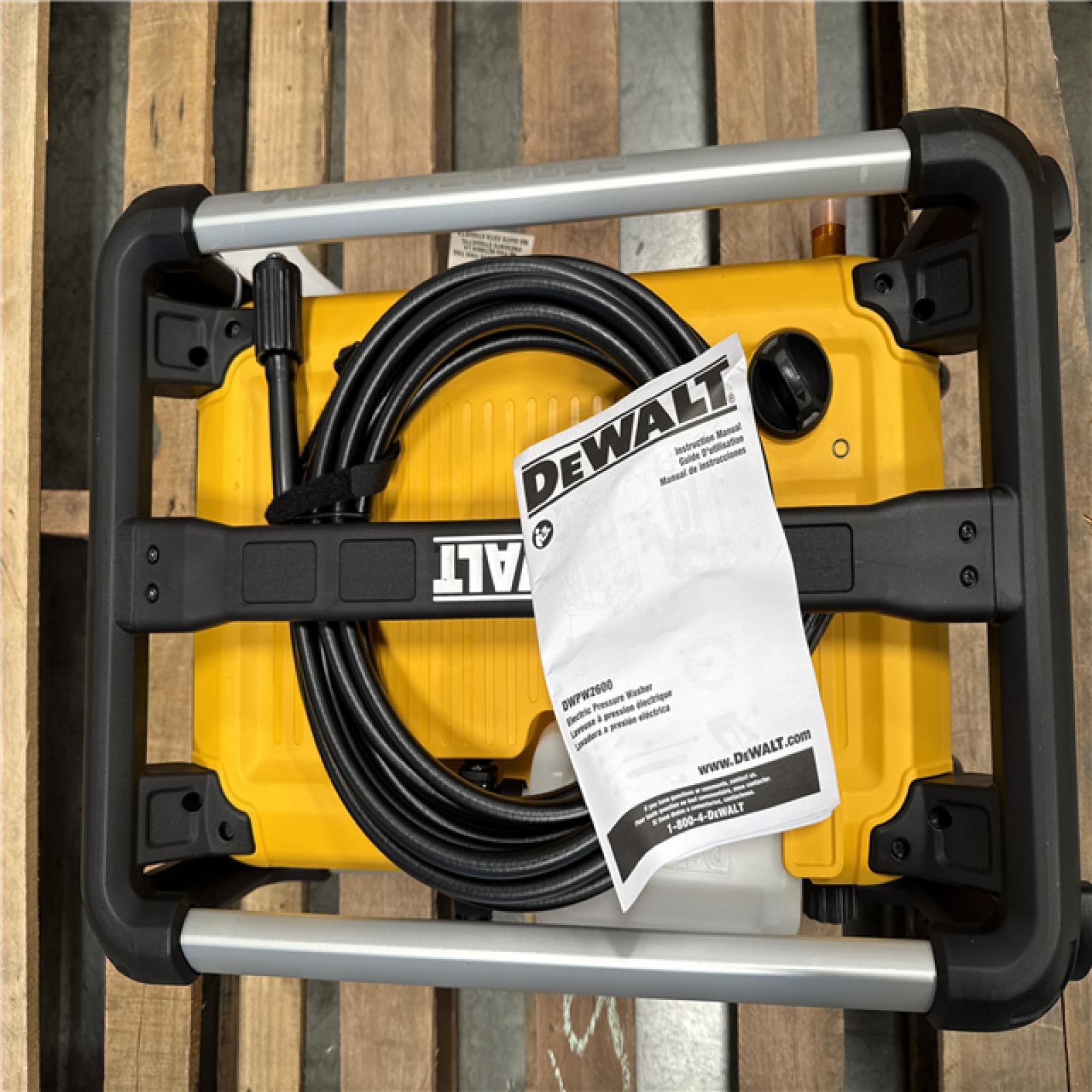California AS-IS DeWalt 13 Amp Jobsite Electric Cold Water Pressure Washer