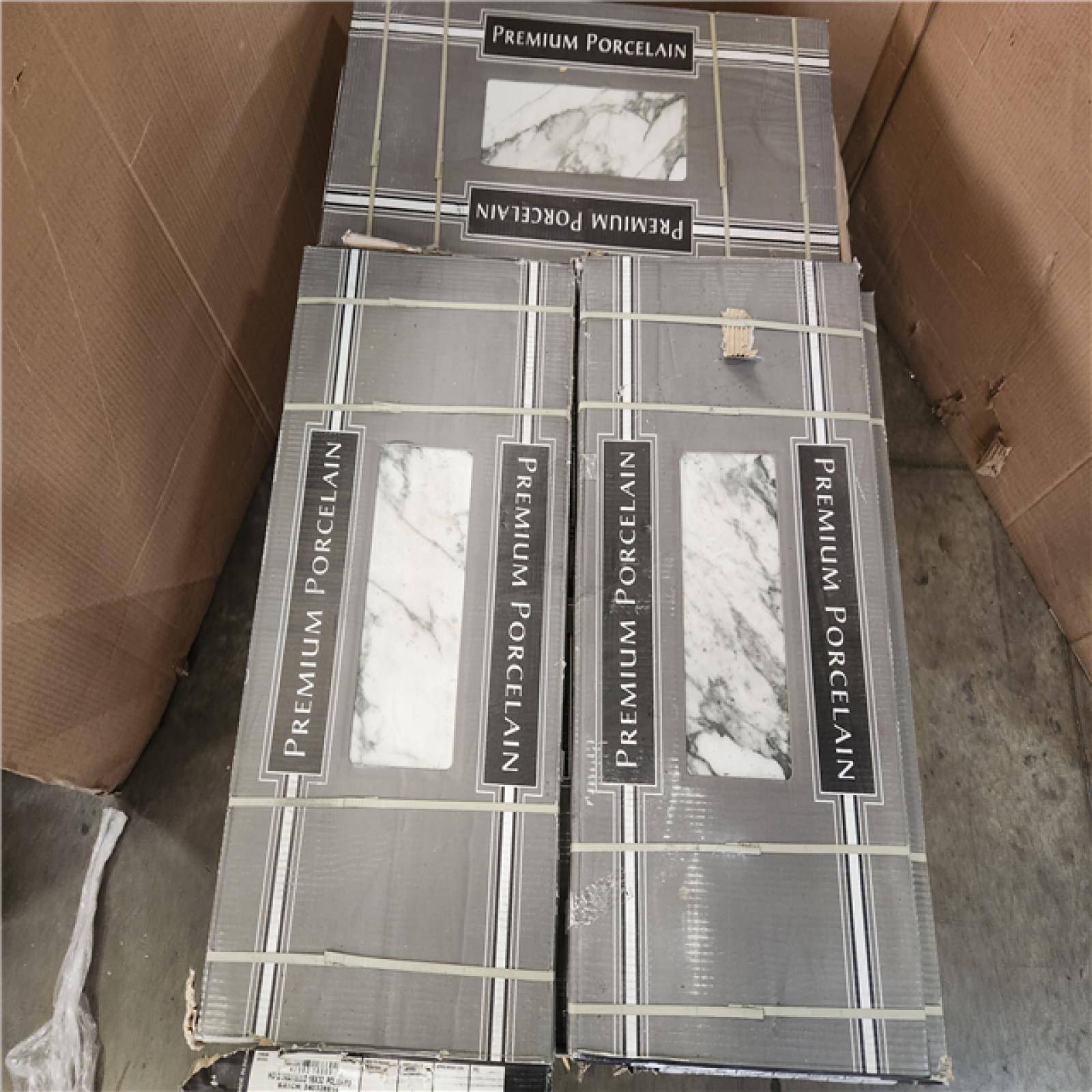 Phoenix MSI Donatello 16 in. x 32 in. Polished Porcelain Marble Look Floor and Wall Tile (454 sq. ft./32 Case)