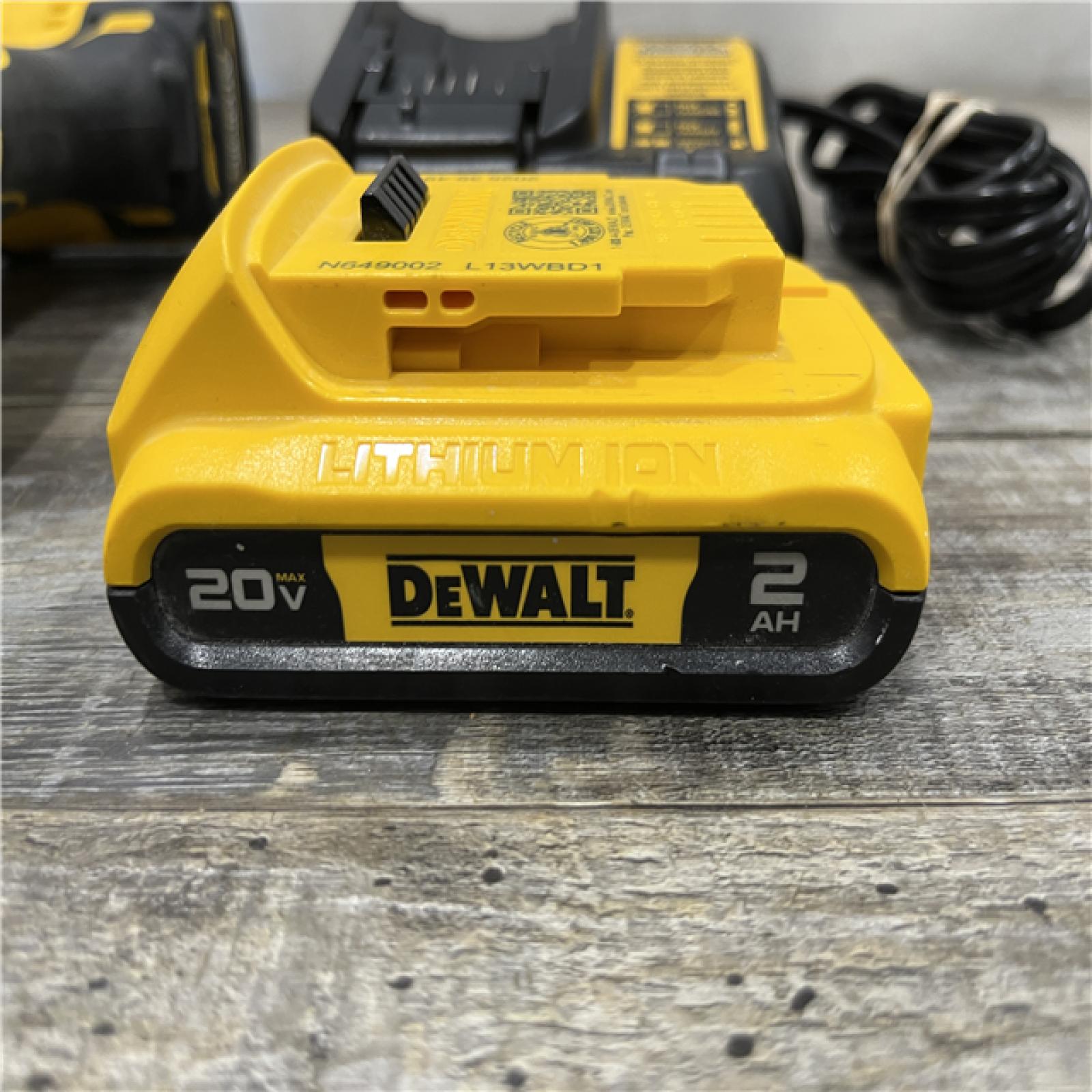 AS-IS DEWALT Atomic 20V Max Lithium-Ion Brushless Cordless Compact 1/4 in. Impact Driver Kit