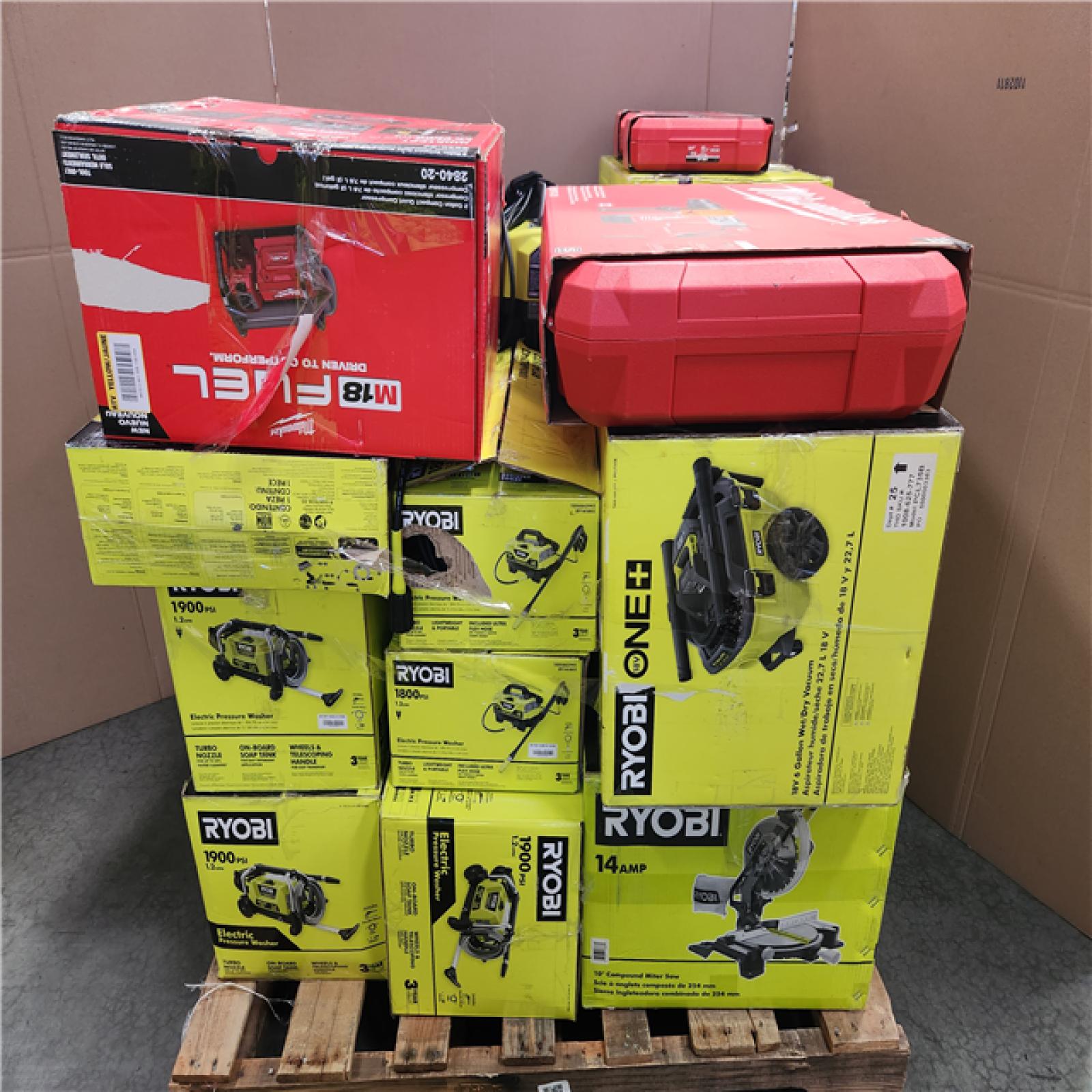 CALIFORNIA AS-IS TOOL PALLET