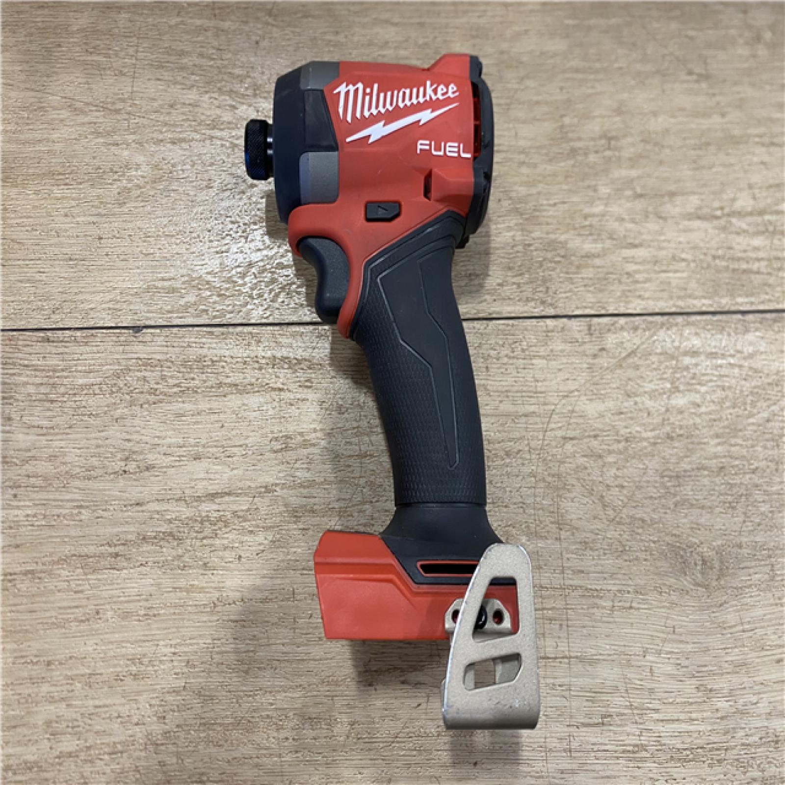 AS-IS Milwaukee FUEL 18V Lithium-Ion Brushless Cordless 1/4 in. Hex Impact Driver (Tool-Only)