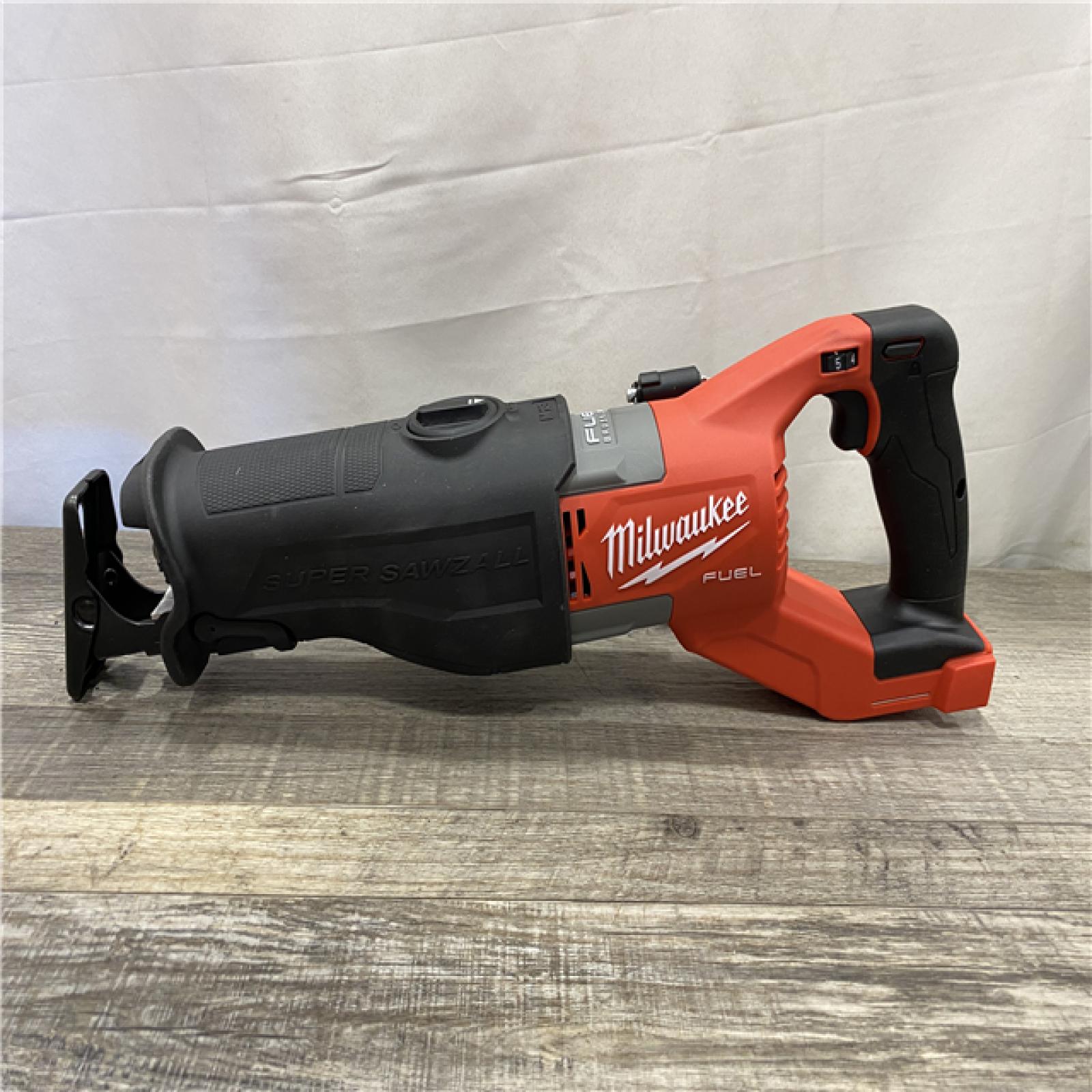 AS-IS Milwaukee FUEL 18V Lithium-Ion Brushless Cordless Super SAWZALL Orbital Reciprocating Saw (Tool-Only)