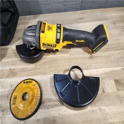 HOUSTON LOCATION - AS-IS DeWalt FLEXVOLT 60V Cordless 4-1/2 to 6 in. Grinder Kit (Battery & Charger)
